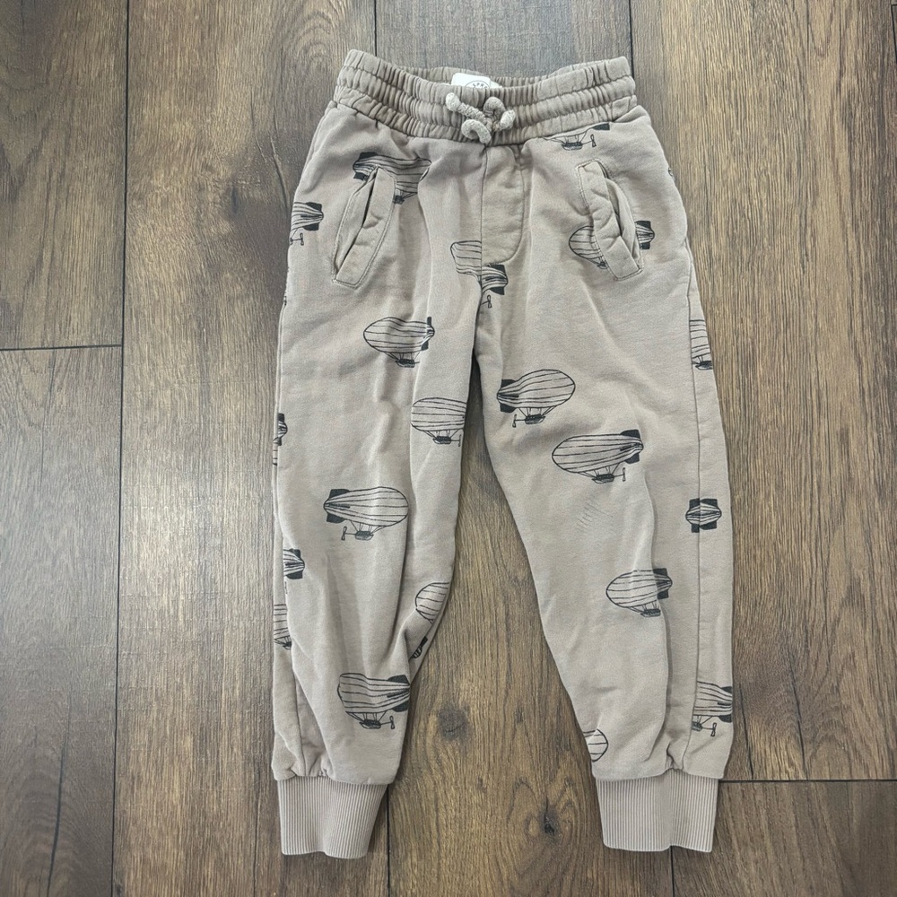 Sproet & Sprout Joggers Pants, Blimp Hot Air Balloon, size 5